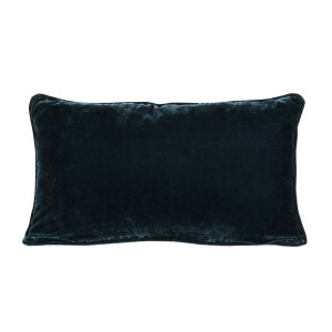 Poszewka na poduszkę dekoracyjna aksamit Velvet Blue 30 x 50 cm