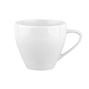Filiżanka do kawy i herbaty porcelanowa MariaPaula Moderna Biała 250 ml