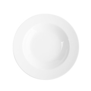 Talerz głęboki porcelanowy MariaPaula Biała 23 cm