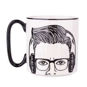 Kubek porcelanowy Hipster 350 ml