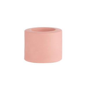 Świecznik Ceramiczny 6,5x6,5x5,5 Cm Ceglasty