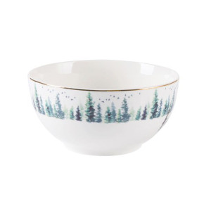 Miska salaterka porcelanowa Misty Forest 14 cm
