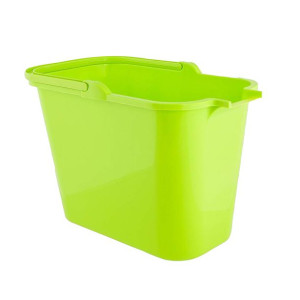 Wiadro do mopa prostokątne plastikowe Bentom 12 l Seledyn