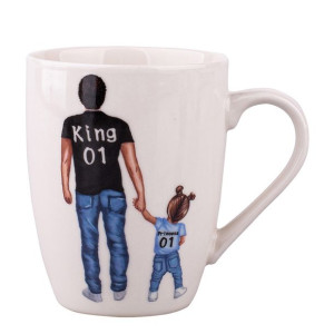 Kubek Baryłka Nbc 300 Ml Dek. King Dziewczynka