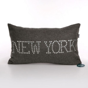 Poszewka na poduszkę bawełniana dekoracyjna Miasta New York 30 x 50 cm