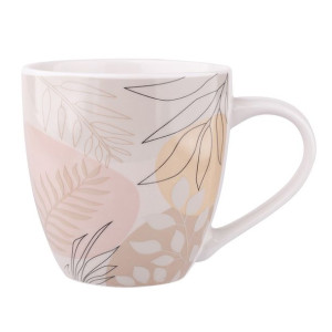 Duży kubek porcelanowy Kolory Ziemi 400 ml