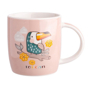 Kubek porcelanowy dla dzieci Tukan 300 ml