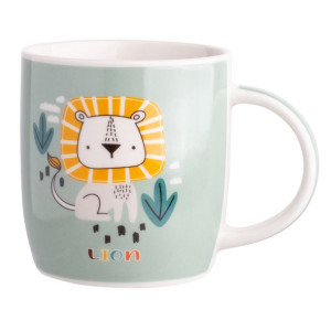 Kubek porcelanowy dla dzieci Lew 300 ml