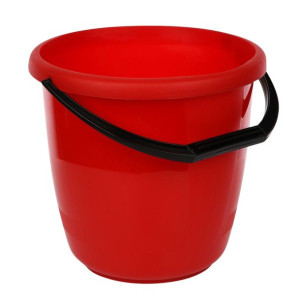 Wiadro plastikowe Artgos Delta 12 l czerwone