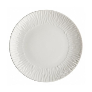 Talerz deserowy porcelanowy MariaPaula Natura biały 22 cm