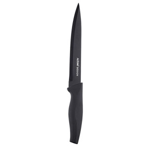 Nóż do krojenia uniwersalny czarny 32 cm