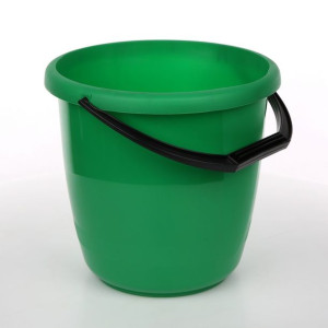 Wiadro plastikowe Artgos Delta 10 l zielone