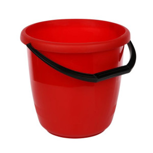 Wiadro plastikowe Artgos Delta 10 l czerwone