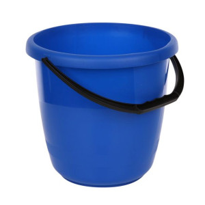 Wiadro plastikowe Artgos Delta 10 l niebieskie