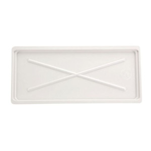 Tacka Biała Szeroka Utwardzana 50x22,5cm (do Suszarek 50cm)