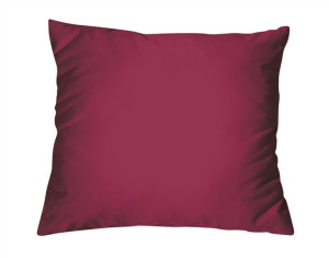 Poszewka "greno" satyna 50x60 jedn roan rouge