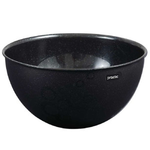 Miska plastikowa Practic czarny kosmos 6 l
