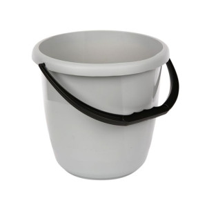 Wiadro plastikowe Artgos Delta 6 l szare
