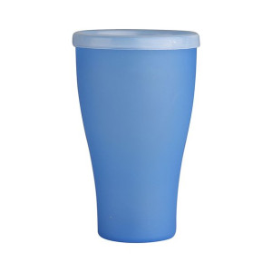 Kubek Z Pokrywką 0,5l Niebieski (228)