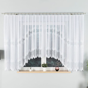 Violetta firanka żakardowa gotowa, szerokość 500 x wysokość 160cm, kolor 00