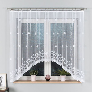 Florentyna firanka żakardowa gotowa, szerokość 330 x wysokość 160cm, kolor