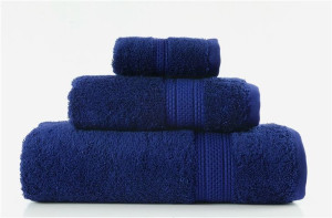 Ręcznik "greno" egyptian cotton 70x140 navy blue