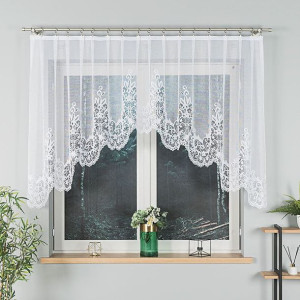 Berenika firanka żakardowa gotowa, szerokość 330 x wysokość 120cm, kolor 00