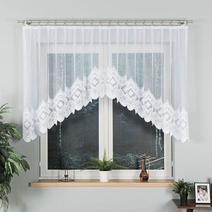Lucyna firanka żakardowa gotowa, szerokość 300 x wysokość 120cm, kolor 001