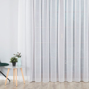 Lupus firanka z ołowianką, wysokość 320cm, kolor 001 biały