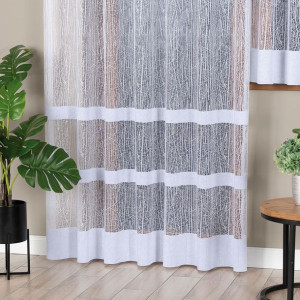 Wiktoria firanka żakardowa gotowa na prosto, szerokość 200 x wysokość 250cm