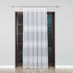 Klaudyna firanka żakardowa gotowa, szerokość 200 x wysokość 250cm, kolor 00
