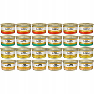 GOURMET GOLD mix smaków 24x85g
