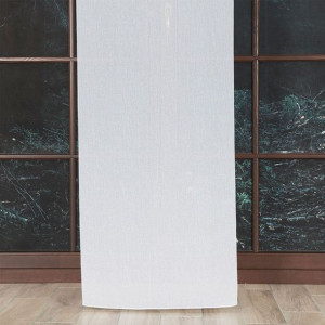 Firanka fantazyjna z ołowianką, wysokość 330cm, kolor 001 biały