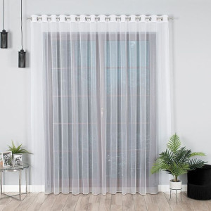 Firanka fantazyjna, wysokość 330cm, kolor 001 biały