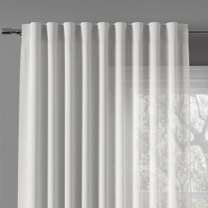 Basic zasłona gotowa, szerokość 145 x wysokość 300cm, kolor 010 biały