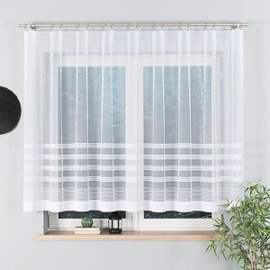 Balbina firanka żakardowa gotowa, szerokość 300 x wysokość 140cm, kolor 001