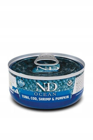 Farmina Cat Ocean Tuna Cod Shrimp Pumpkin 70g