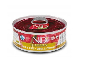 Farmina N&d Cat Quinoa Quail Coconut Adult 80g