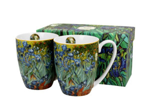 Komplet 2 kubki 380 ml irises by v. van gogh