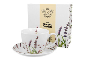Filiżanka jumbo ze spodkiem 470 ml classic lavender