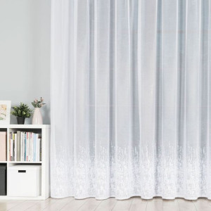 Firanka żakardowa, wysokość 280cm, kolor 001 biały
