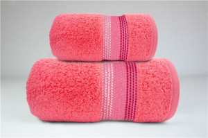 Ręcznik "frotex" ombre 70x140 koral