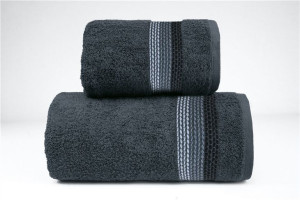 Ręcznik "frotex" ombre 70x140 popielaty