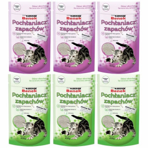 CERTECH Pochłaniacz zapachu Super Benek mix 6szt