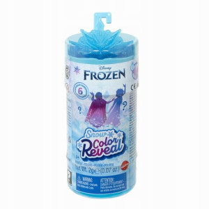 Kraina lodu lalka niespodzianka Snow Color Reveal