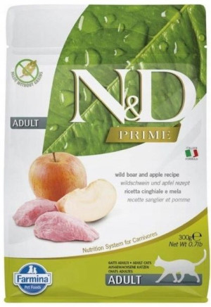 Farmina Nd Prime Cat Boar Apple Adult 300g