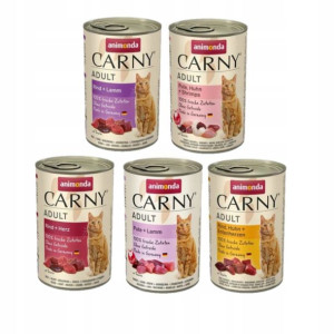 ANIMONDA Carny Adult mix 5 smaków 5x400g