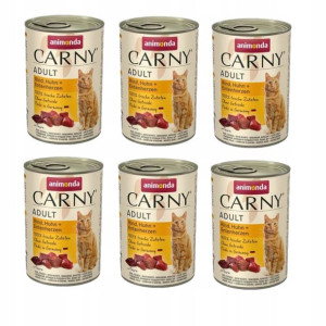 ANIMONDA Carny Adult wołow kurczak kaczka 6x400g