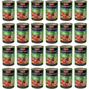 ANIMONDA Grancarno Adult wołow kacze serca 24x400g