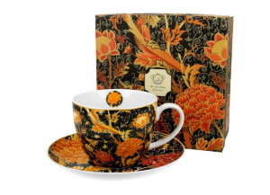 Filiżanka jumbo ze spodkiem 470 ml cray floral william morris